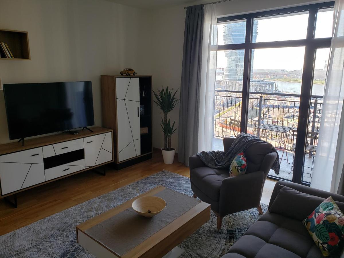 B-G Waterfront Apartment 贝尔格莱德 外观 照片